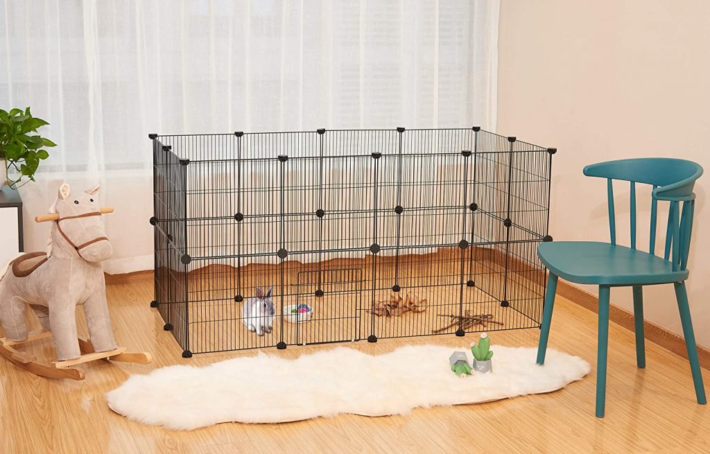 cage pour lapin nain