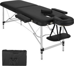 La Table de Massage Pliante en Aluminium de TecTake: Le choix du confort à domicile