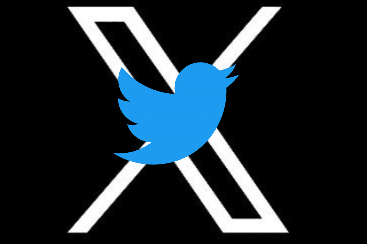 L'emblème de Twitter transformé ! Un X remplace le fameux volatile bleu !
